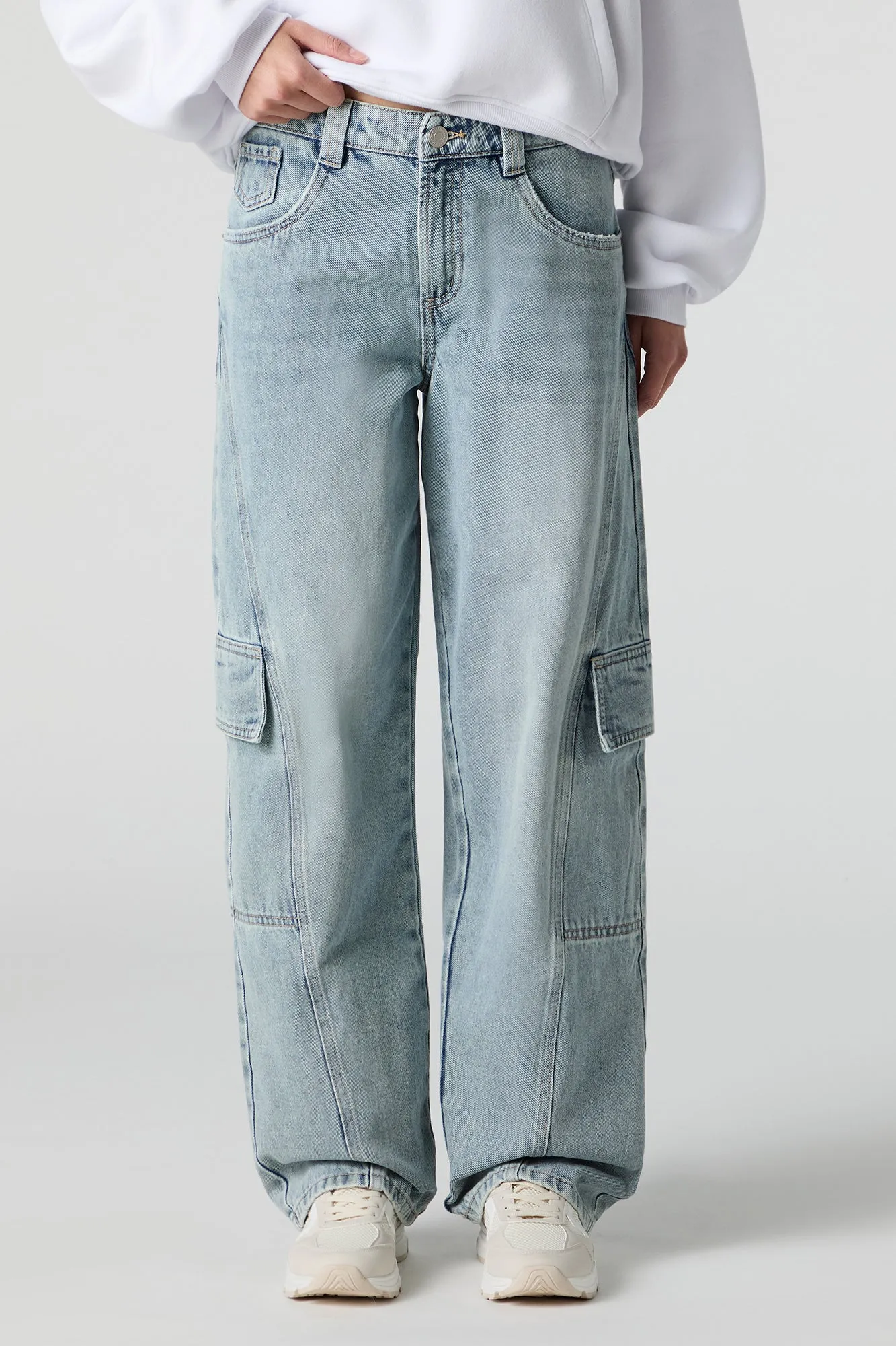 Jean cargo baggy sold by Urban Planet product image thumbnail 3