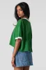 Graphic Mesh Cropped Jersey sold by Urban Planet