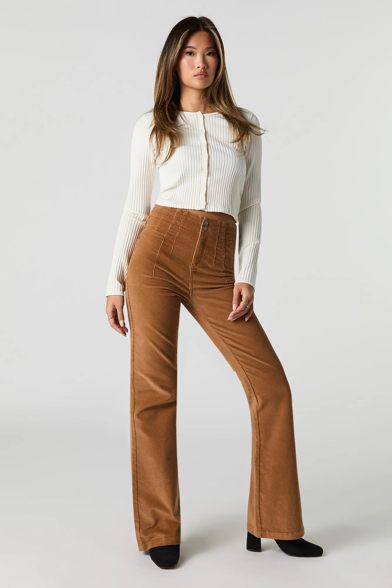 Corduroy Flare Pant sold by Urban Planet product image thumbnail 4