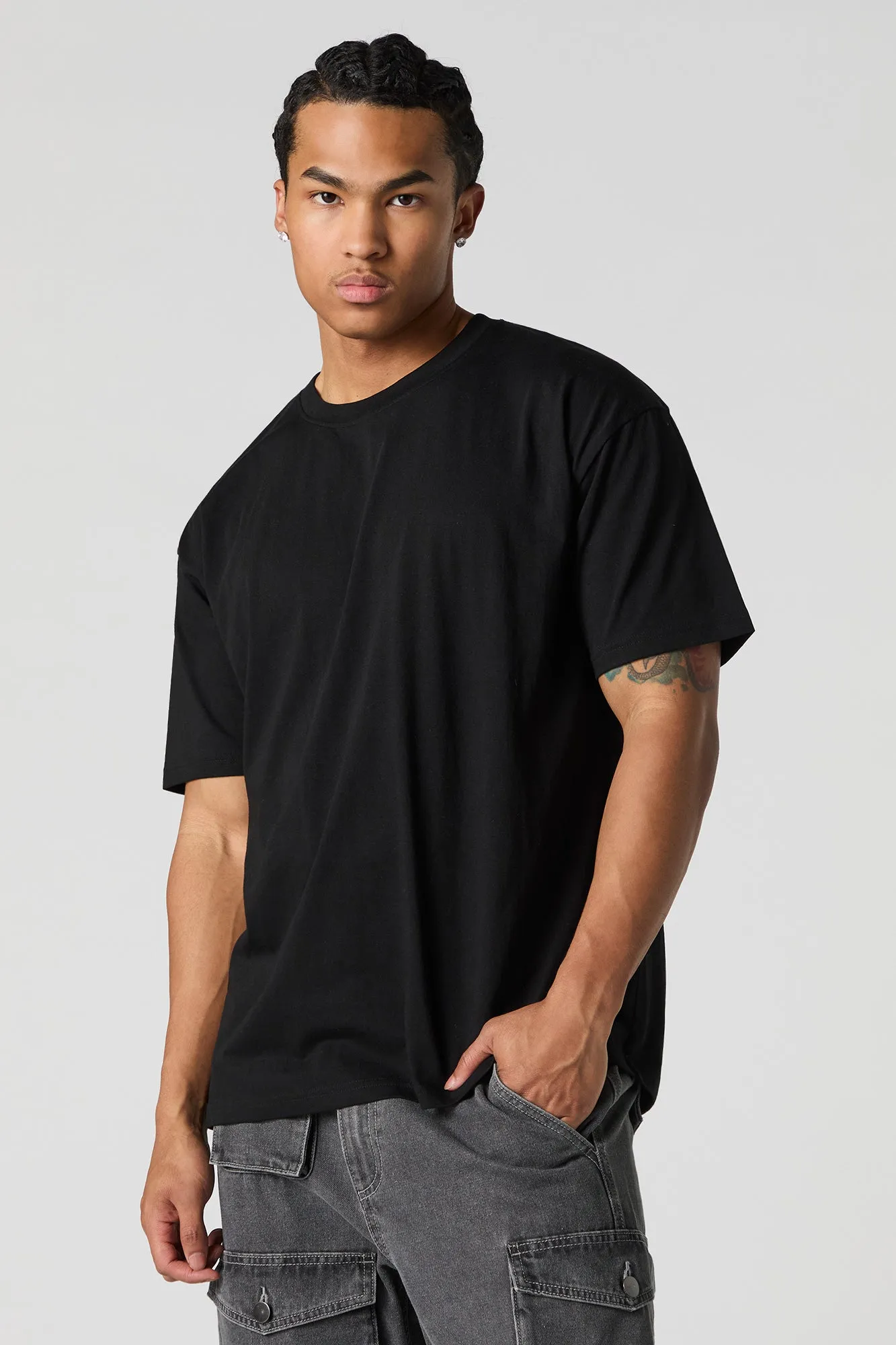 Classic Relaxed T-Shirt sold by Urban Planet product image thumbnail 4