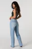 Jean à jambe large et taille haute sold by Urban Planet