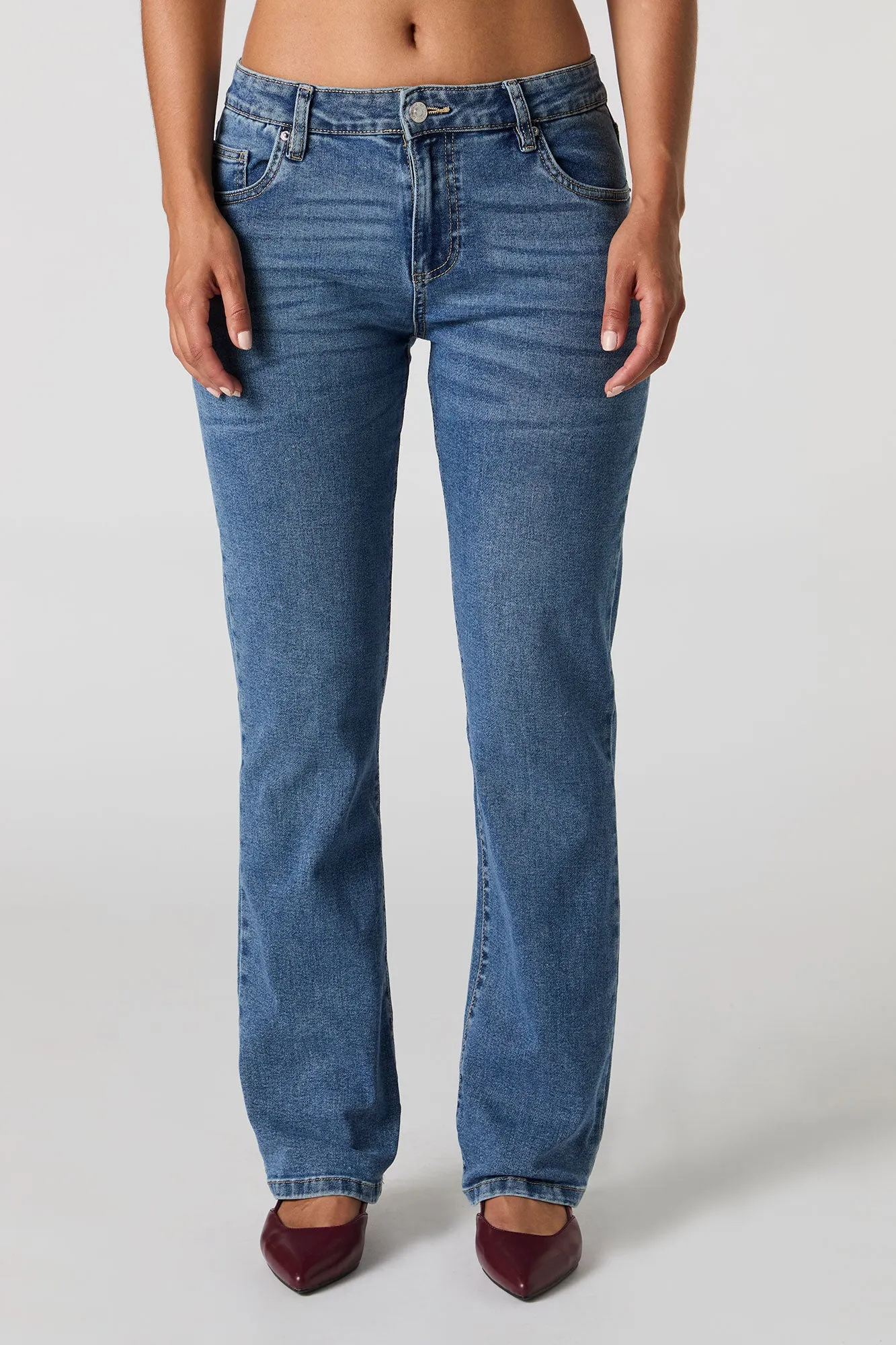 Low Rise Straight Jean sold by Urban Planet product image thumbnail 2