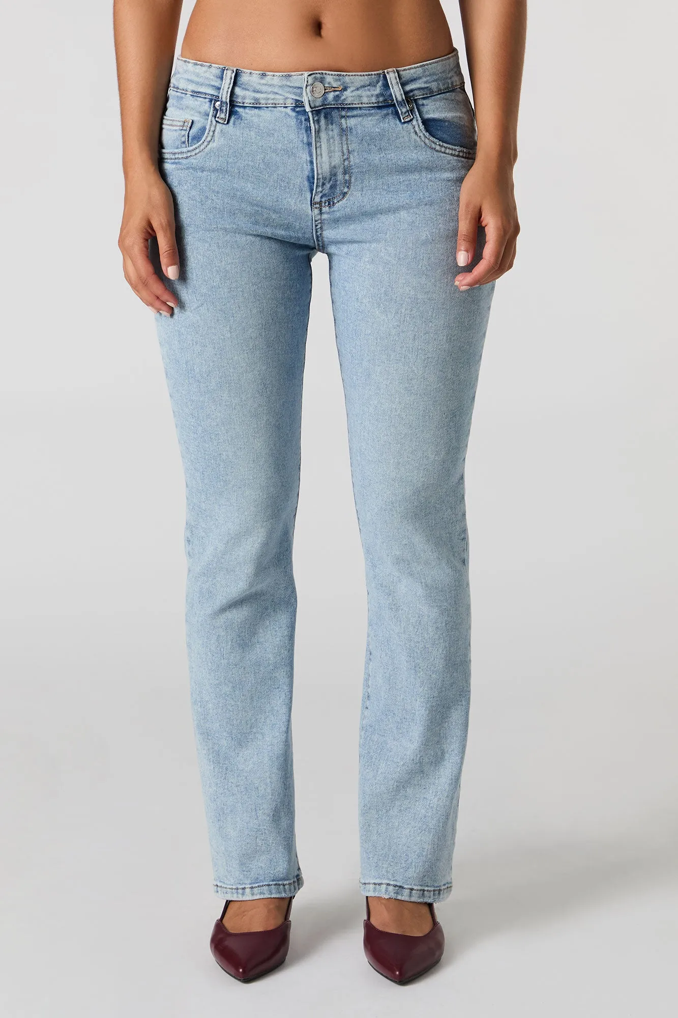 Low Rise Straight Jean sold by Urban Planet product image thumbnail 5
