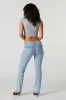 Jean droit à taille basse sold by Urban Planet