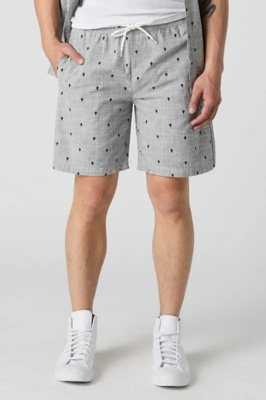 Summer Print Drawstring Short sold by Urban Planet