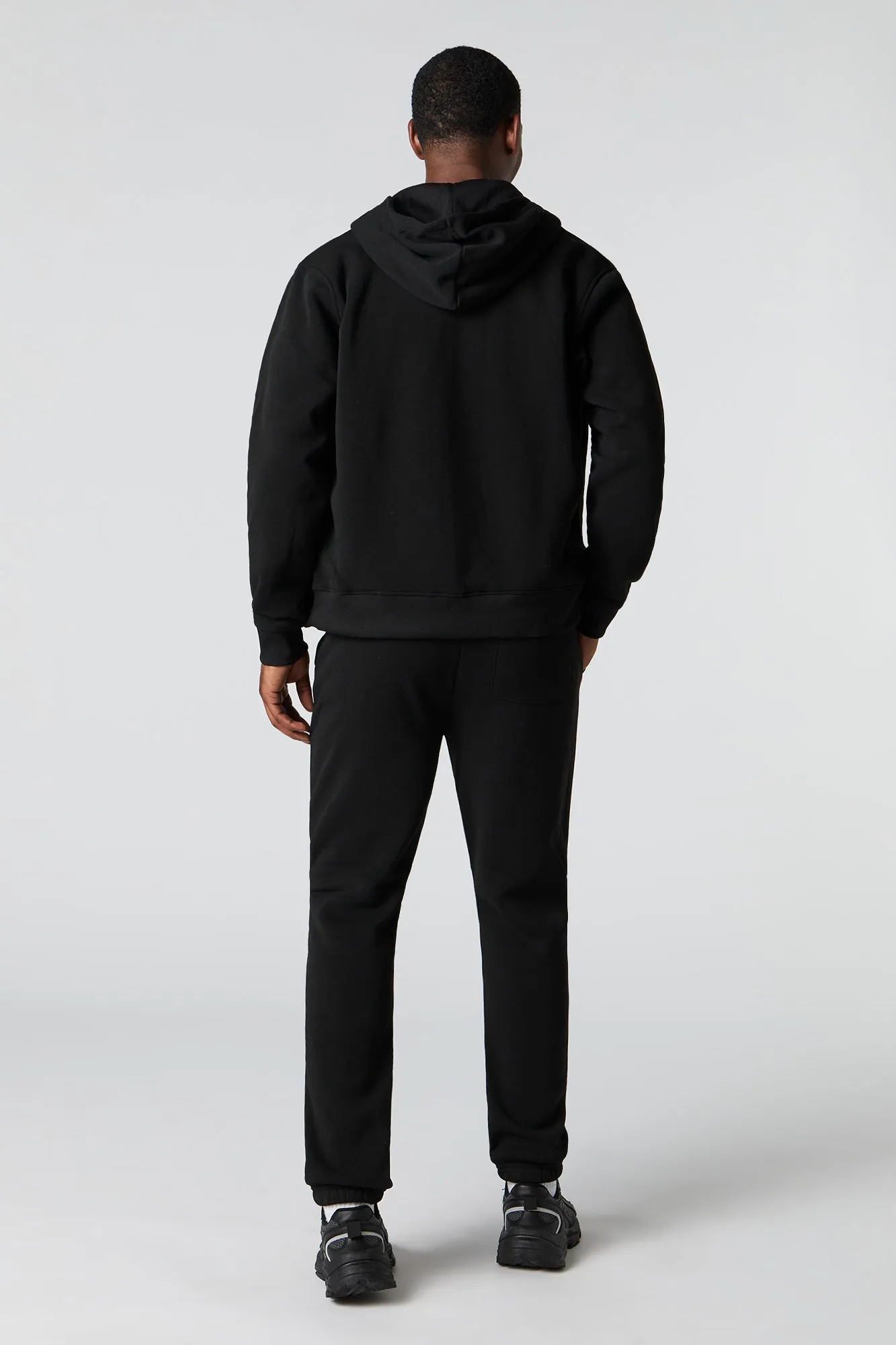 1984 Flock Print Fleece Jogger sold by Urban Planet product image thumbnail 4