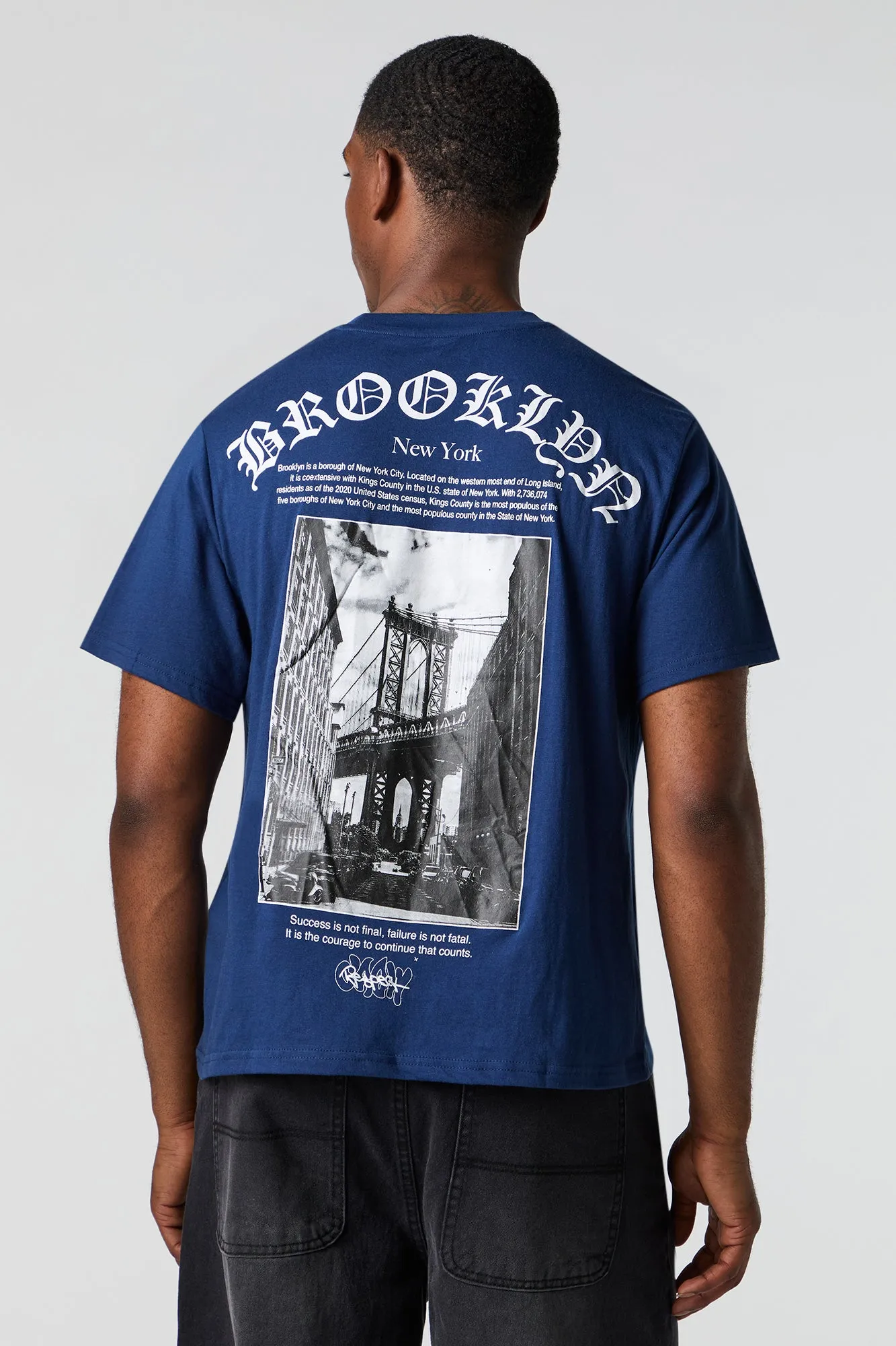 Brooklyn NY Graphic T-Shirt sold by Urban Planet product image thumbnail 2