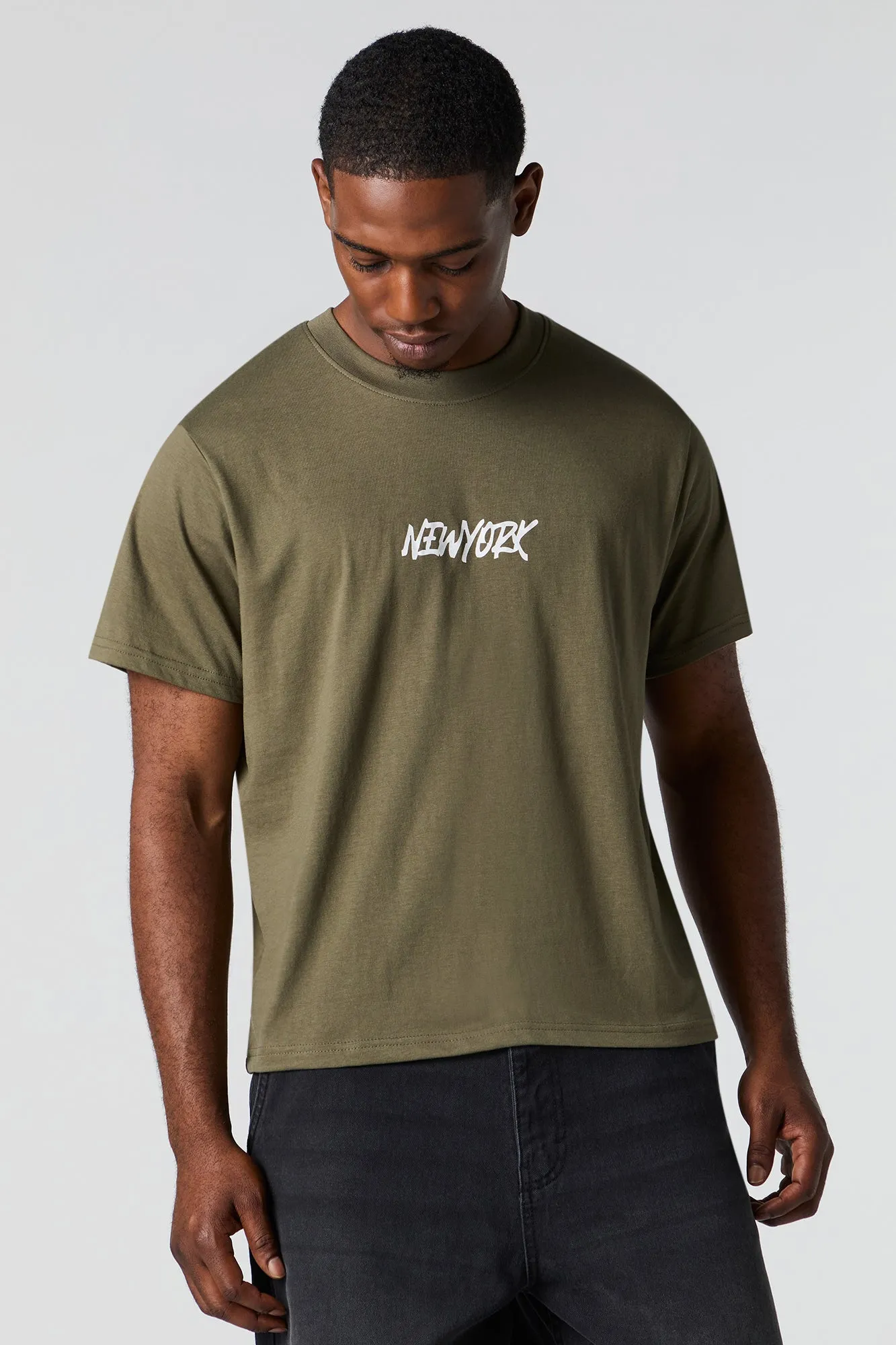 T-shirt à imprimé Brooklyn NY sold by Urban Planet product image thumbnail 2