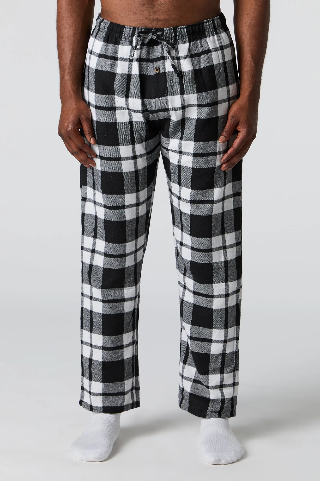 Plaid Flannel Pajama Pant sold by Urban Planet product image thumbnail 4