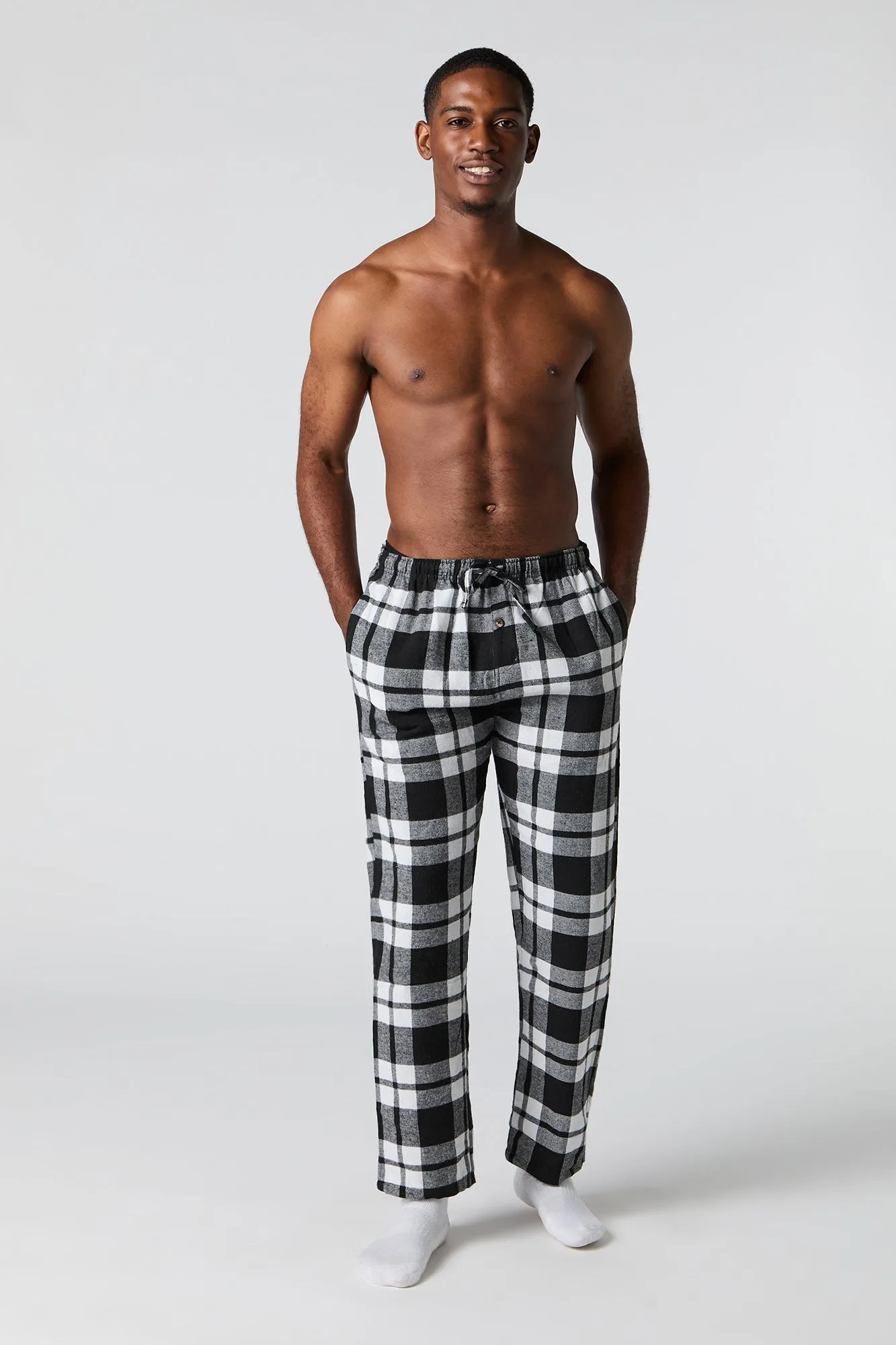 Pantalon de pyjama en flanelle à carreaux sold by Urban Planet product image thumbnail 4