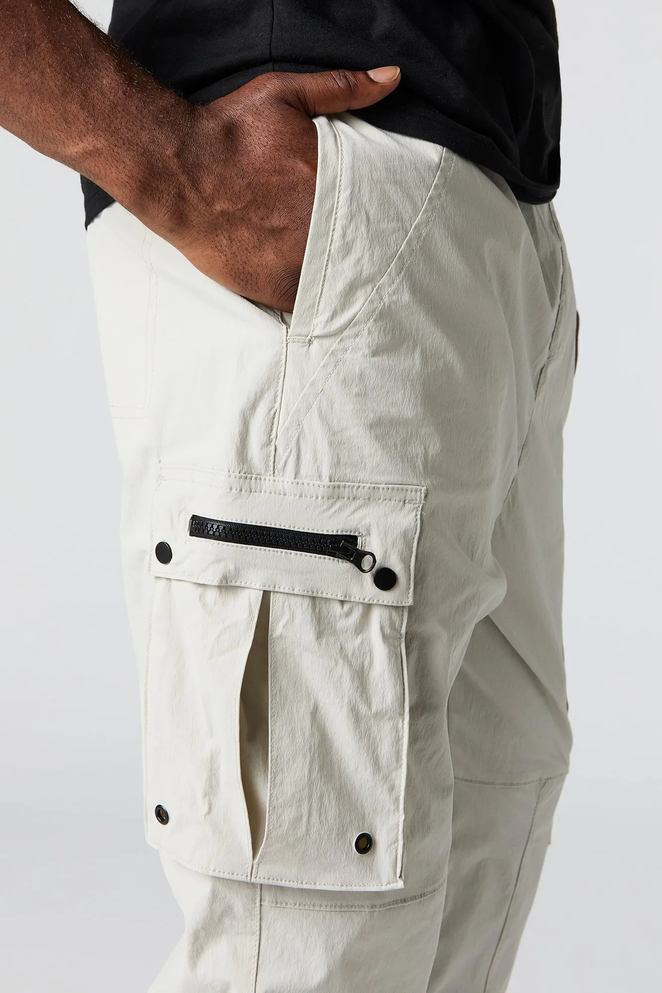 Nylon Cargo Jogger sold by Urban Planet product image thumbnail 4