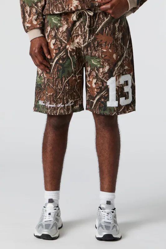 ☆JADED LONDON☆ Woodland Camo Monster Jogger Shorts Shop Camo Monster Jogger Shorts | Jaded London | Clothing