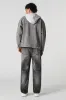 Baggy Washed Grey Jean sold by Urban Planet