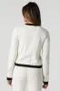 Cardigan en tricot boutonné à l'avant avec bordure contrastante sold by Urban Planet