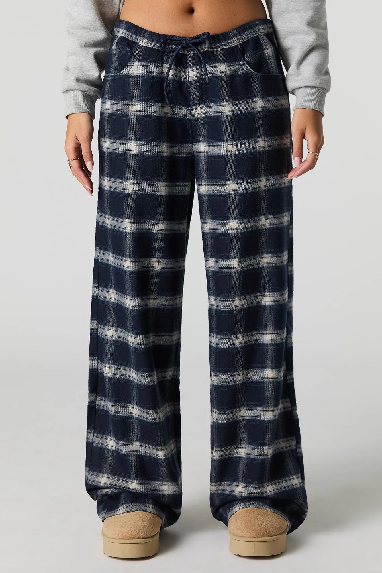 Pantalon à carreaux et jambe large sold by Urban Planet product image thumbnail 5