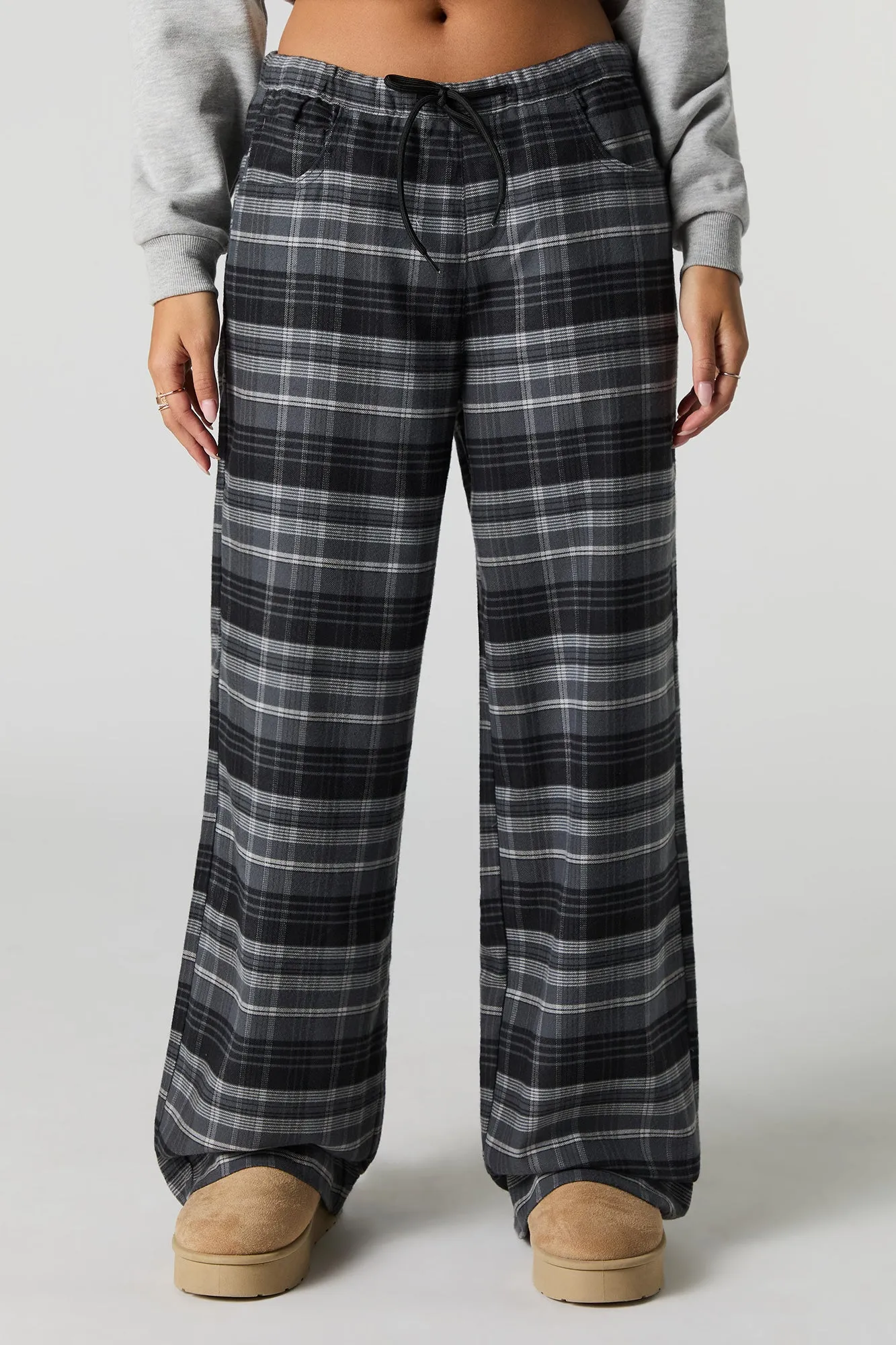 Pantalon à carreaux et jambe large sold by Urban Planet product image thumbnail 3