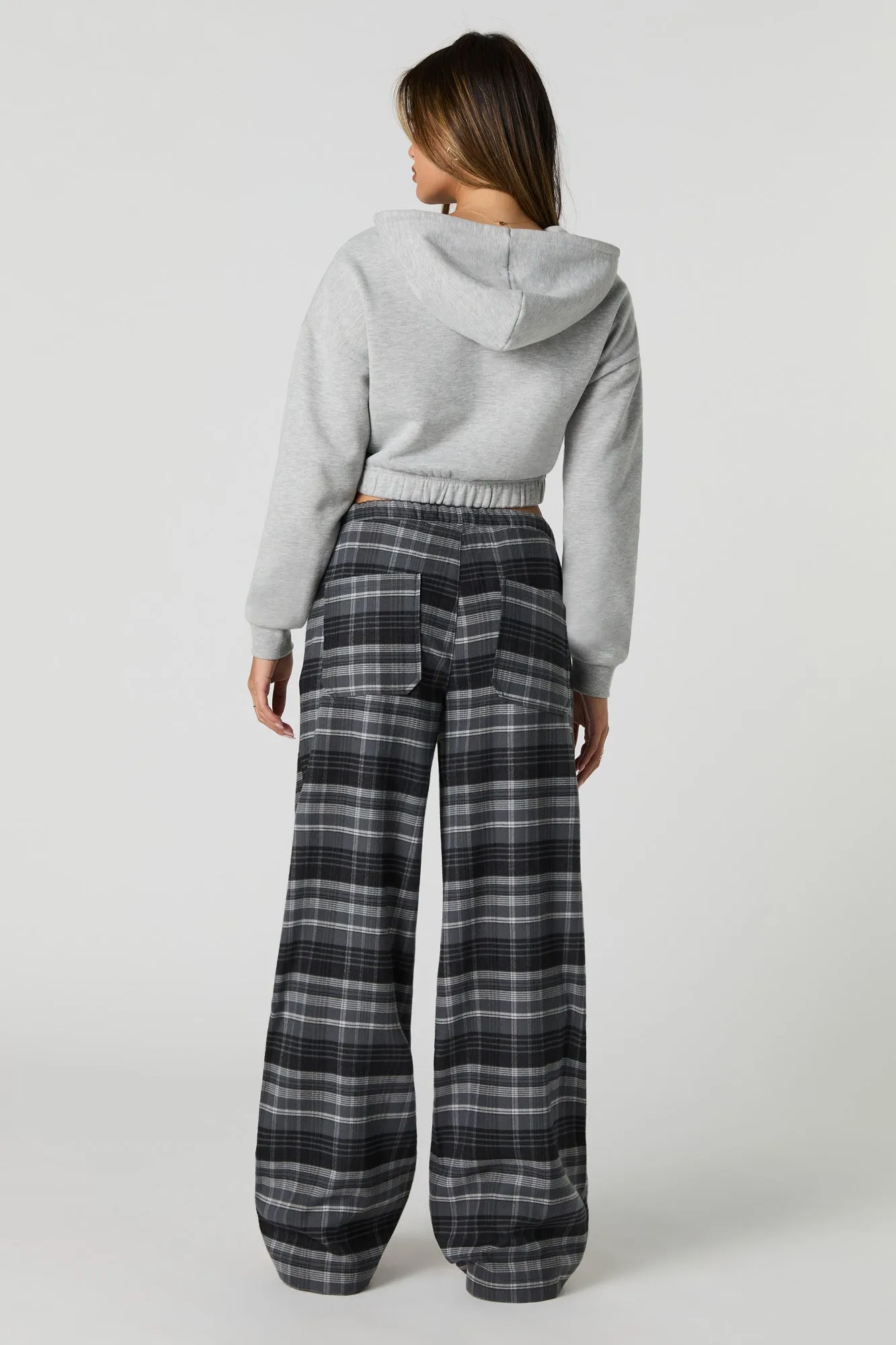 Pantalon à carreaux et jambe large sold by Urban Planet product image thumbnail 4