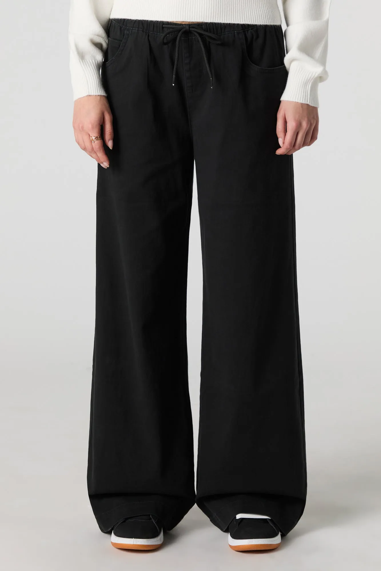 Drawstring Wide Leg Pant sold by Urban Planet product image thumbnail 5