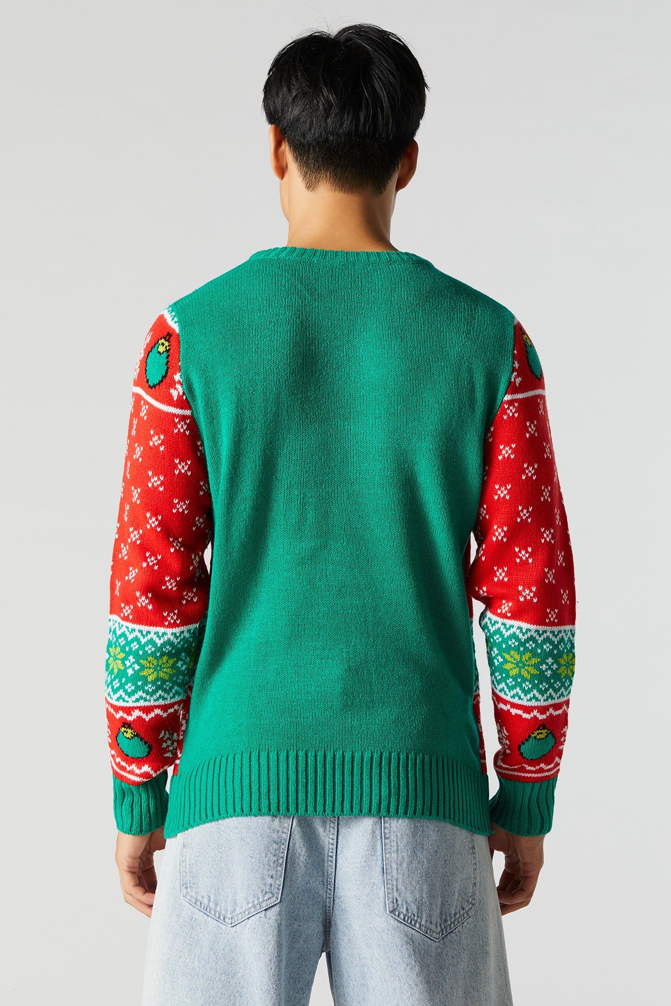 The Grinch Jacquard Knit Xmas Sweater sold by Urban Planet product image thumbnail 3