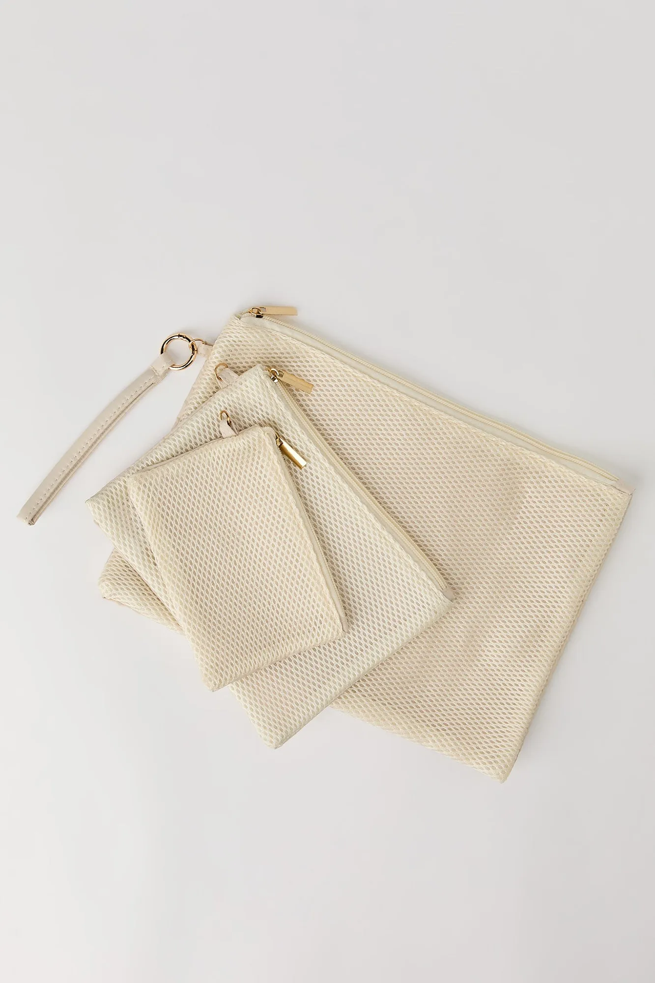 Mesh Pouch Set (3 Pack) sold by Urban Planet product image thumbnail 3