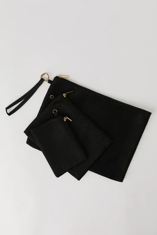 Mesh Pouch Set (3 Pack) sold by Urban Planet
