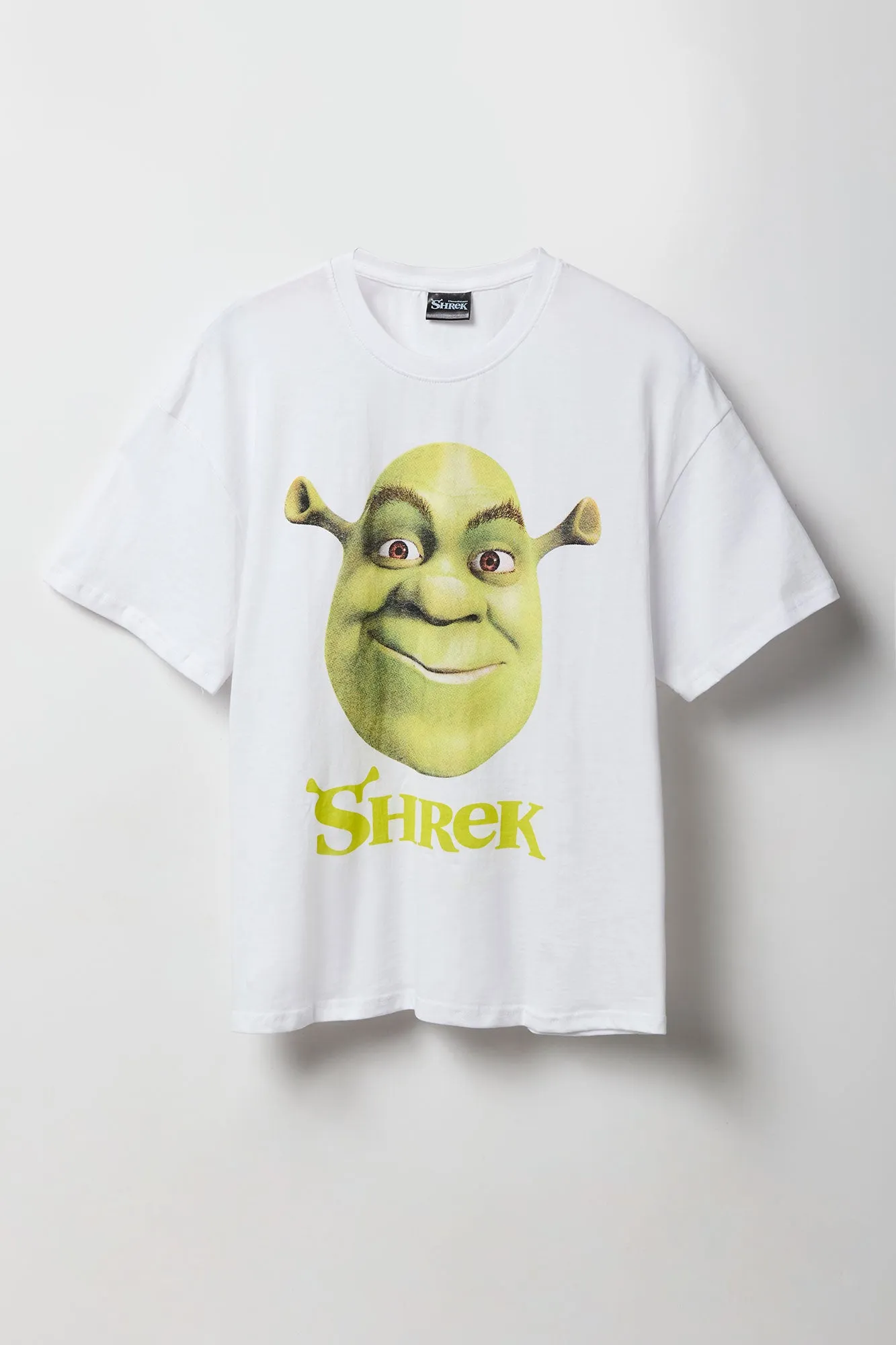 T-shirt coupe garçonne à imprimé Shrek sold by Urban Planet