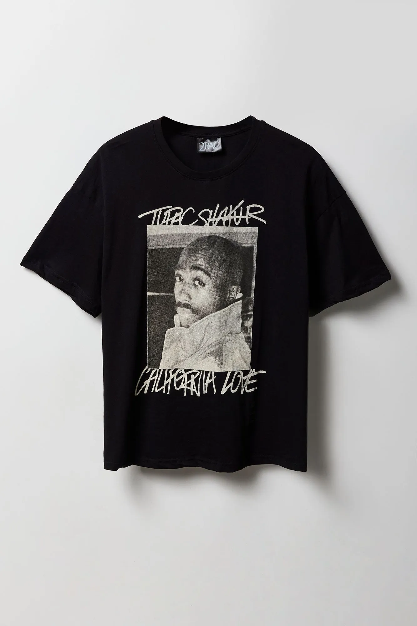 Tupac Cali Love Graphic Boyfriend T-Shirt sold by Urban Planet