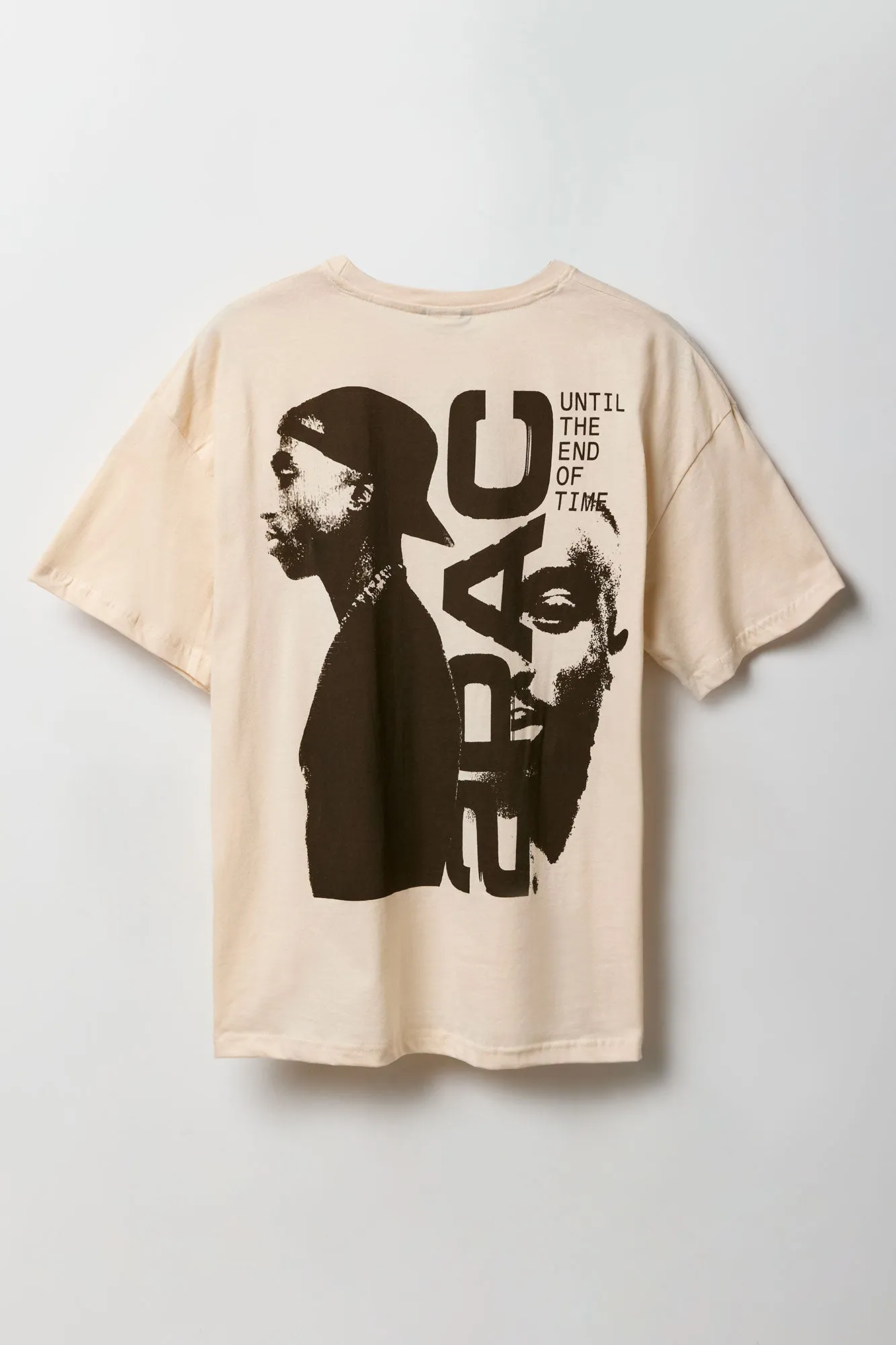 T-shirt coupe garçonne à imprimé Tupac Shakur sold by Urban Planet