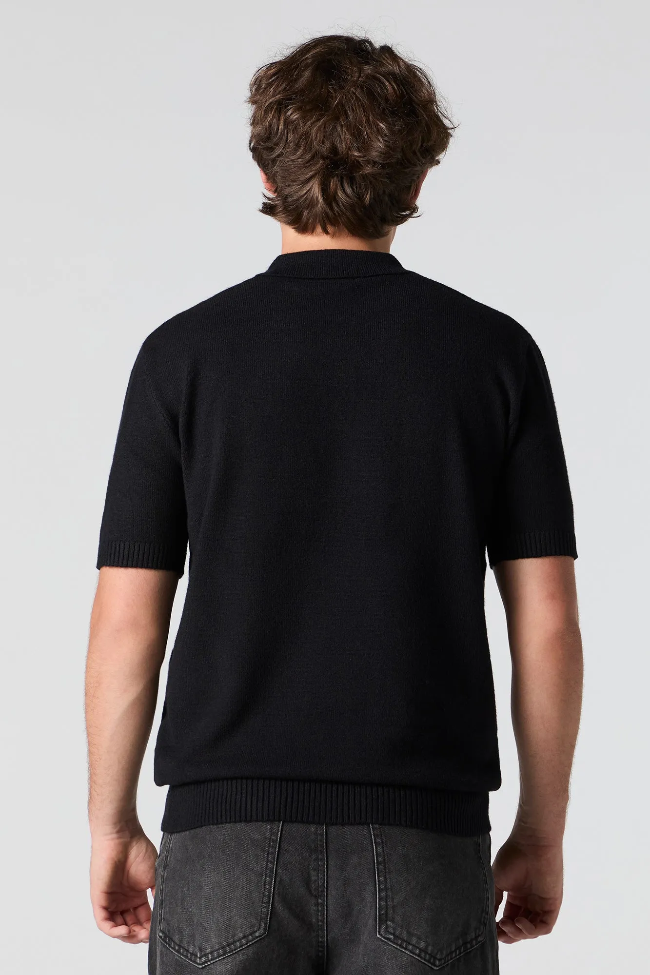 Knit Polo Top sold by Urban Planet product image thumbnail 5