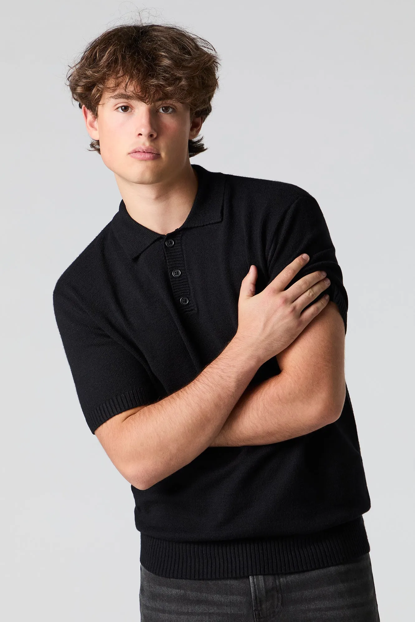 Polo en tricot sold by Urban Planet product image thumbnail 2