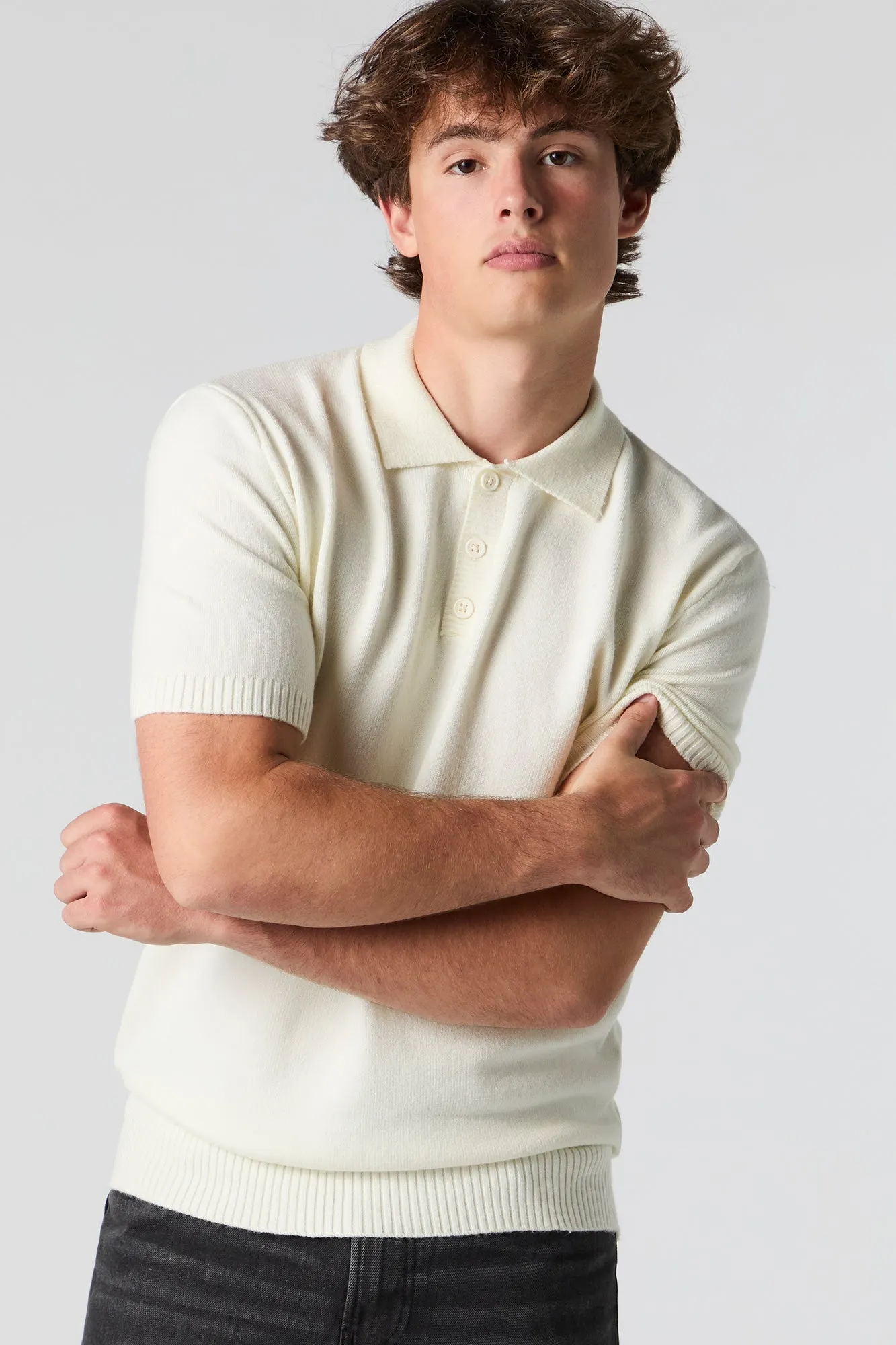 Polo en tricot sold by Urban Planet