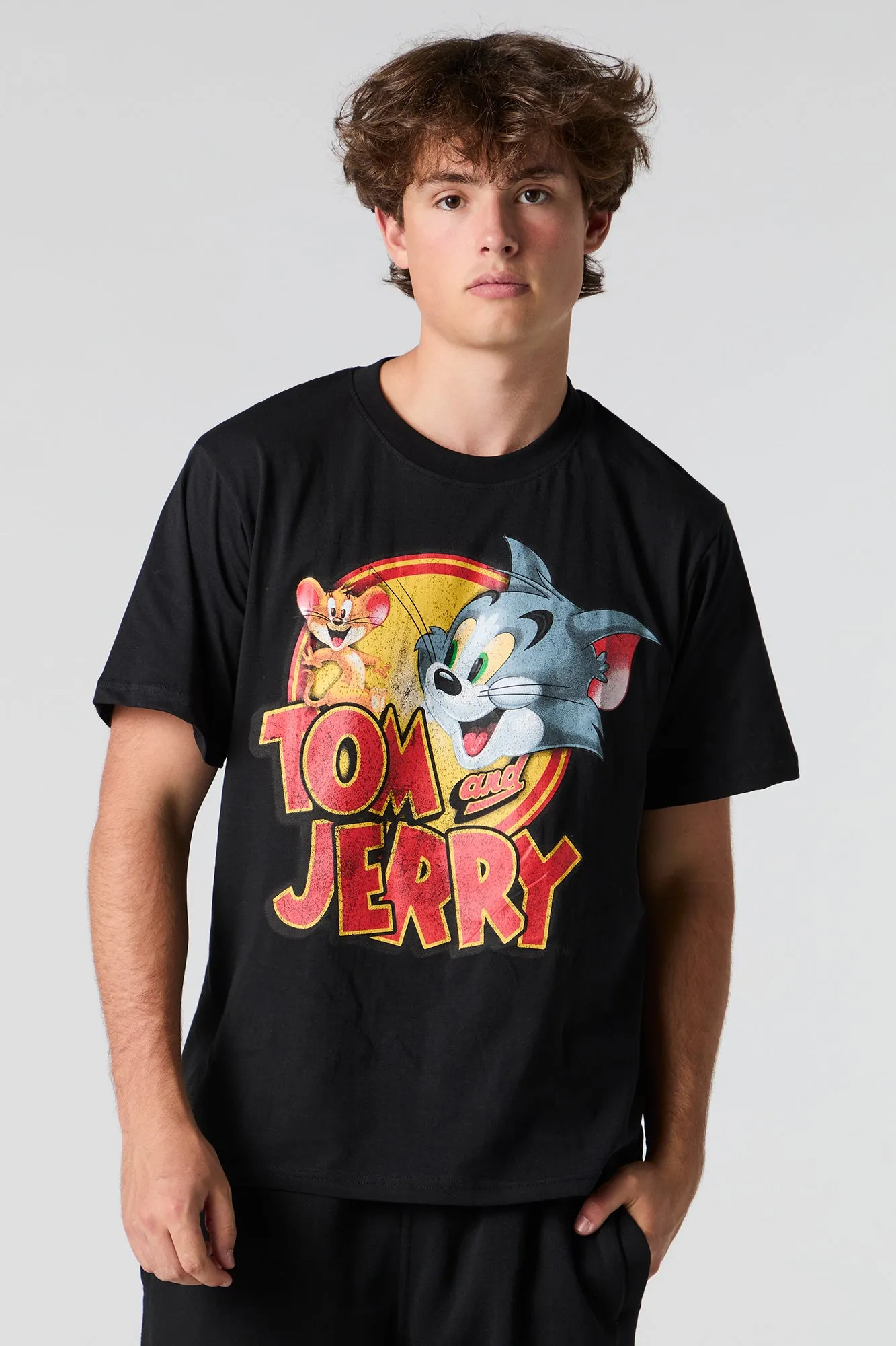 T-shirt à imprimé Tom and Jerry sold by Urban Planet