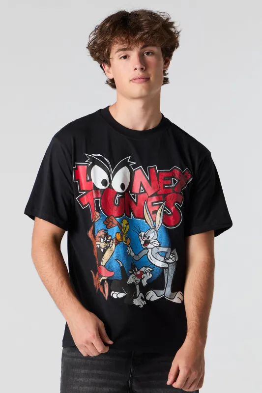 T-shirt à imprimé Looney Tunes sold by Urban Planet
