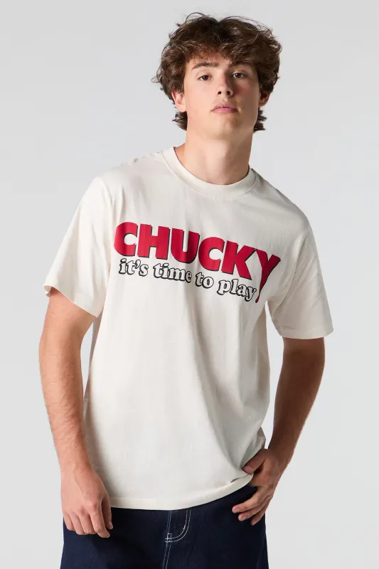 T-shirt à imprimé Chucky sold by Urban Planet