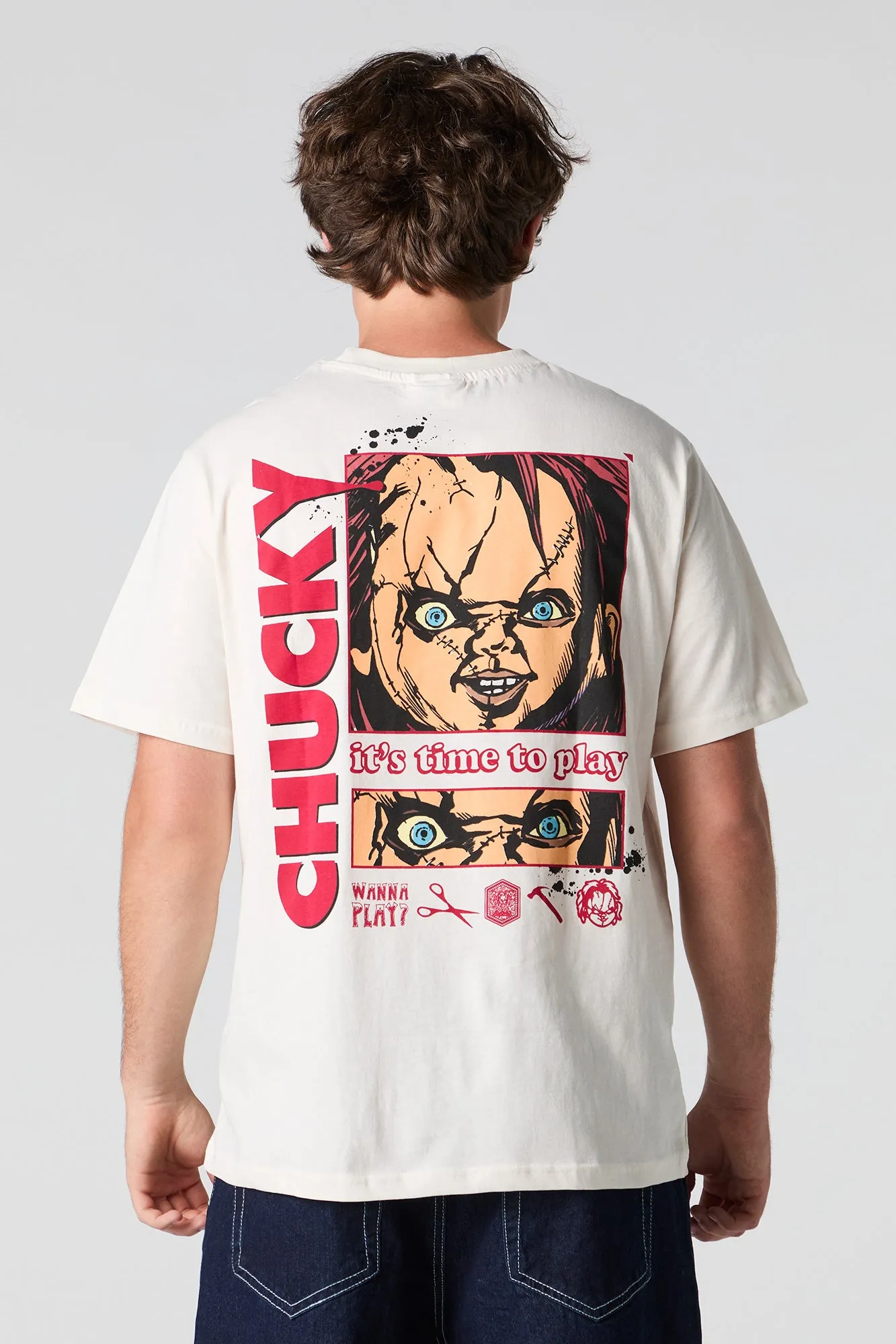 T-shirt à imprimé Chucky sold by Urban Planet product image thumbnail 5