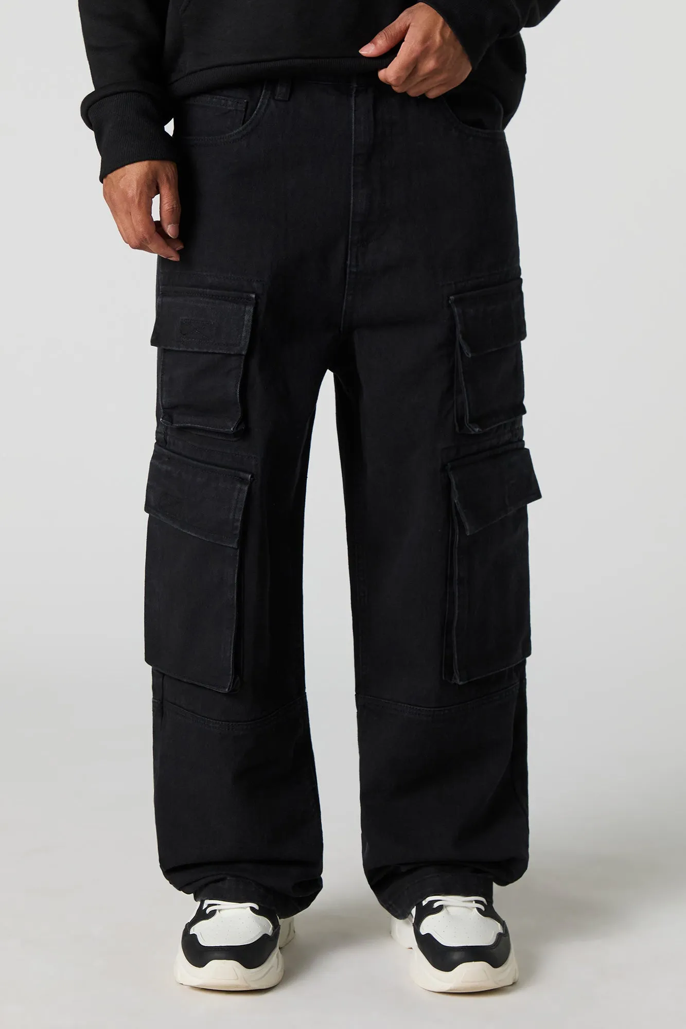 Jean cargo baggy sold by Urban Planet product image thumbnail 2