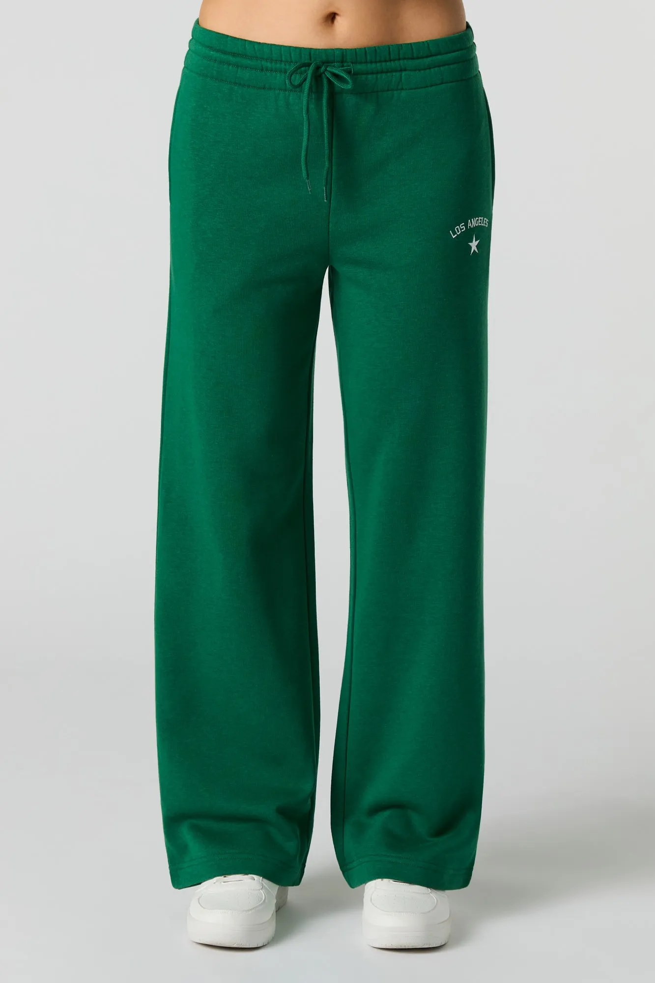 Pantalon d'entraînement en molleton avec motif brodé LA sold by Urban Planet product image thumbnail 2