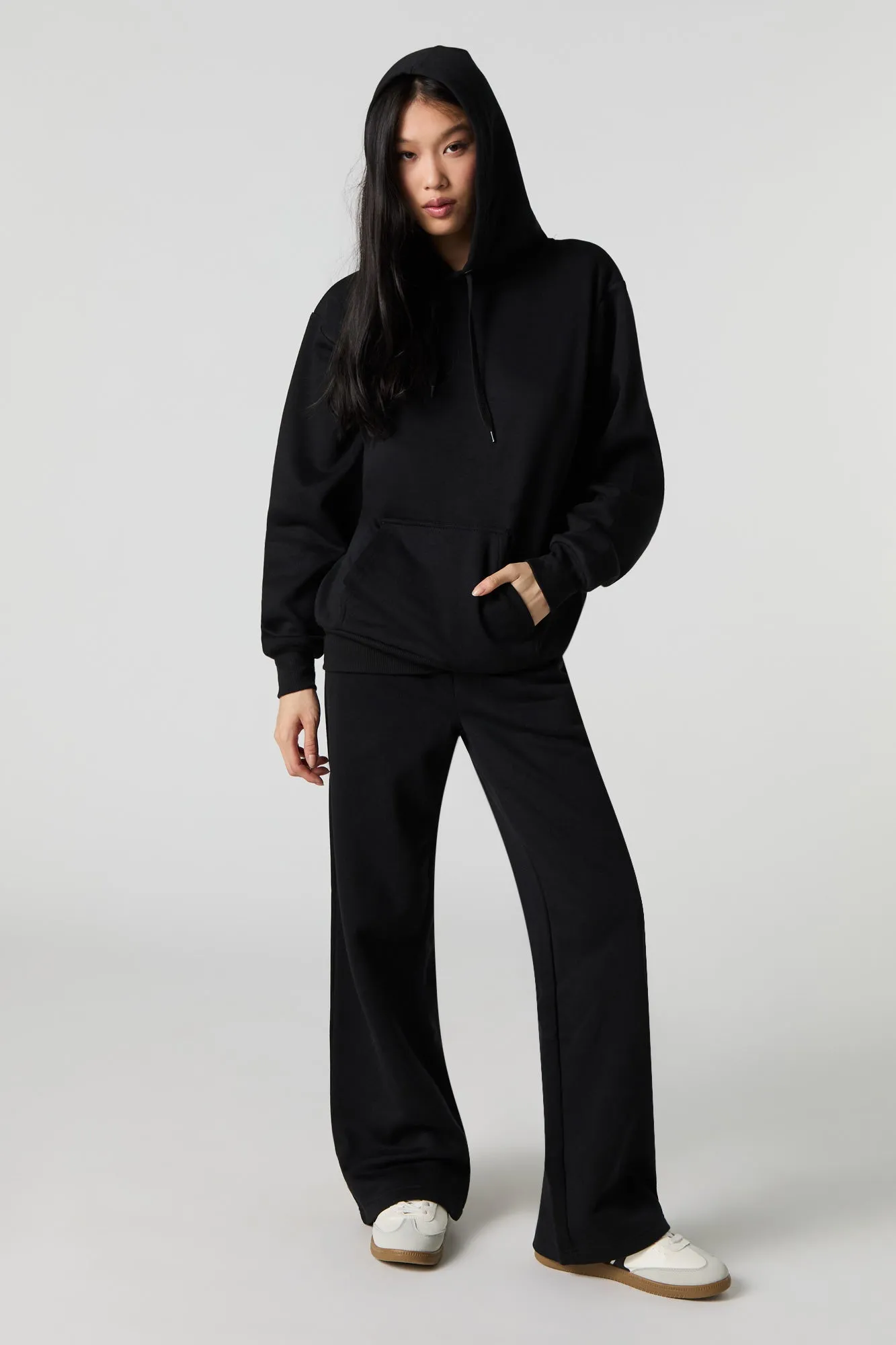 Fleece Straight Leg Sweatpant sold by Urban Planet product image thumbnail 4