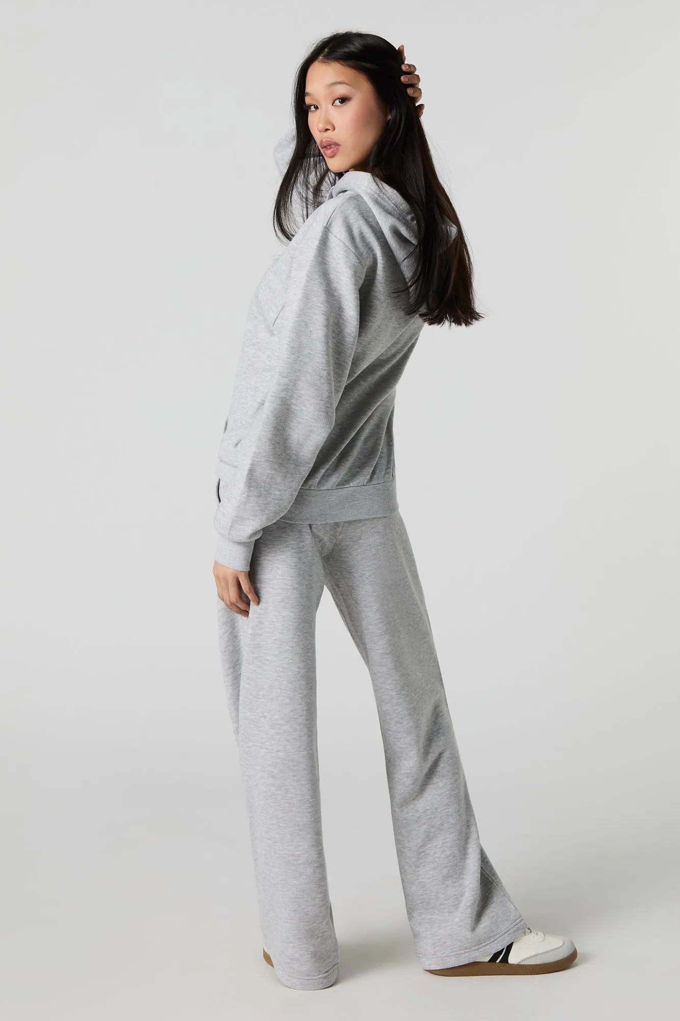 Fleece Straight Leg Sweatpant sold by Urban Planet product image thumbnail 3