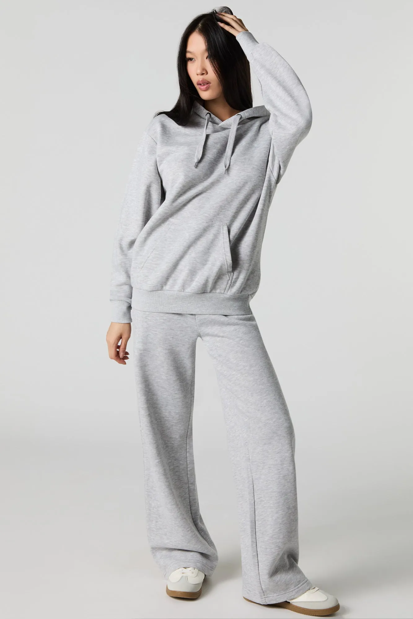 Fleece Straight Leg Sweatpant sold by Urban Planet