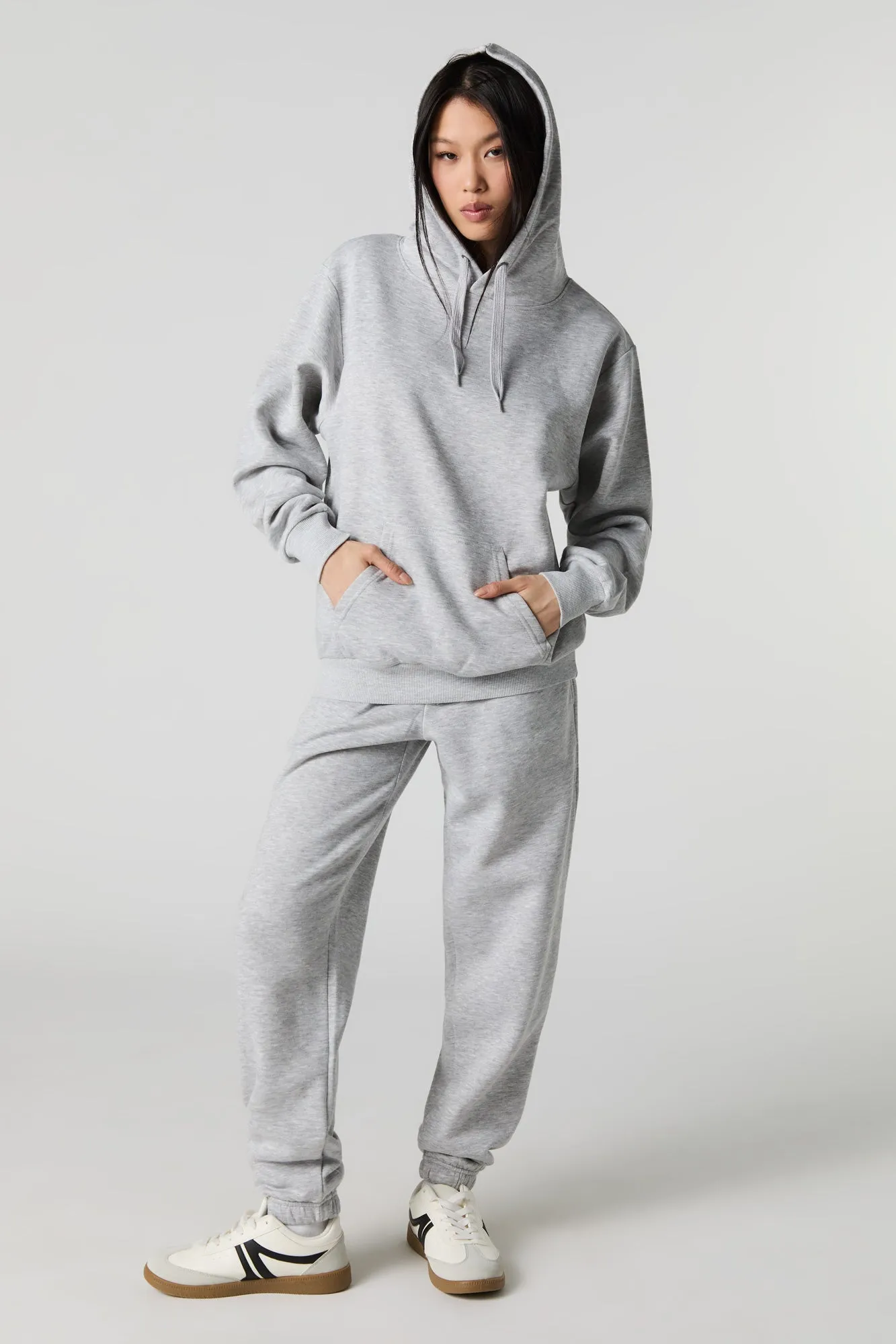 Fleece Oversized Hoodie sold by Urban Planet product image thumbnail 3