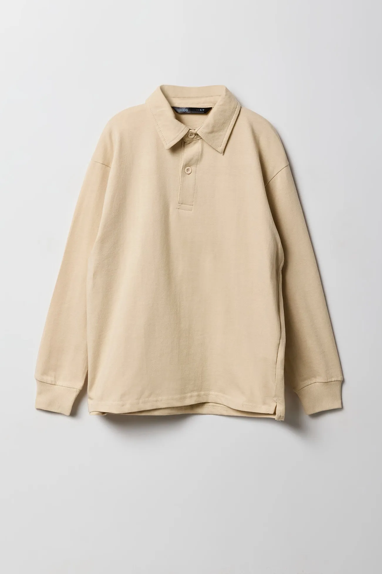 Long Sleeve Polo Top sold by Urban Planet product image thumbnail 3