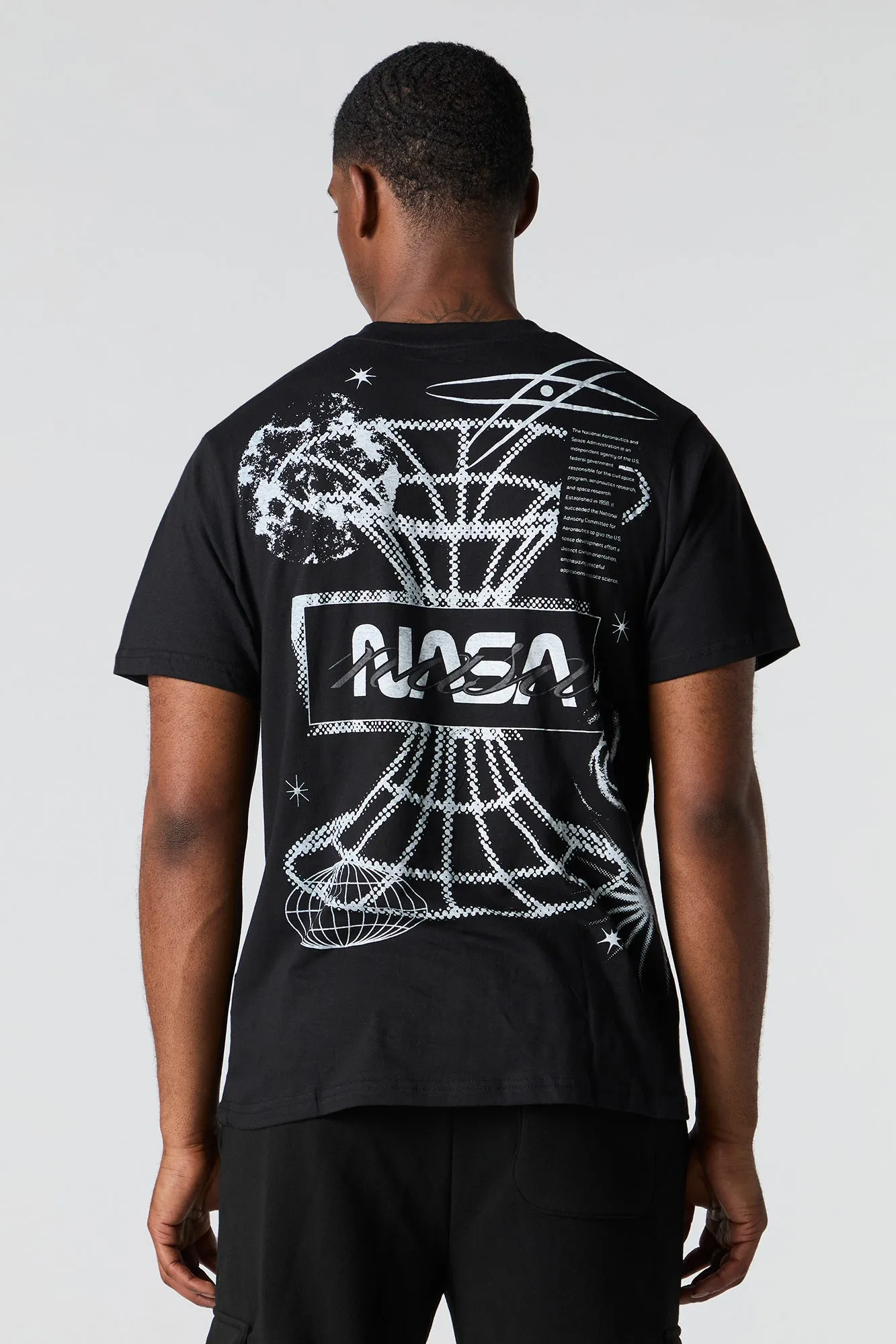 NASA Graphic T-Shirt sold by Urban Planet product image thumbnail 4
