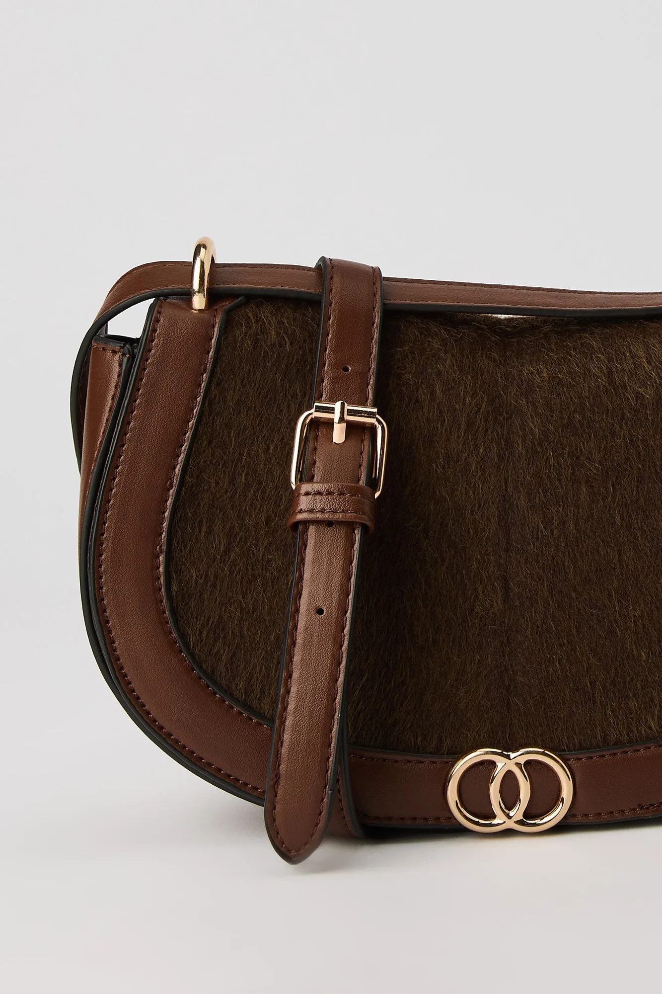 Faux Fur Crossbody Bag sold by Urban Planet product image thumbnail 3