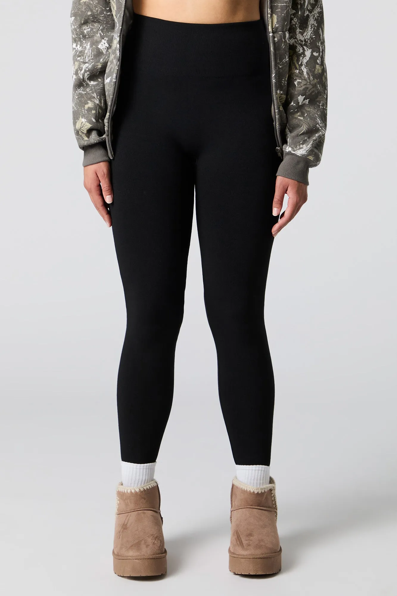 Legging sans couture à taille haute sold by Urban Planet product image thumbnail 3