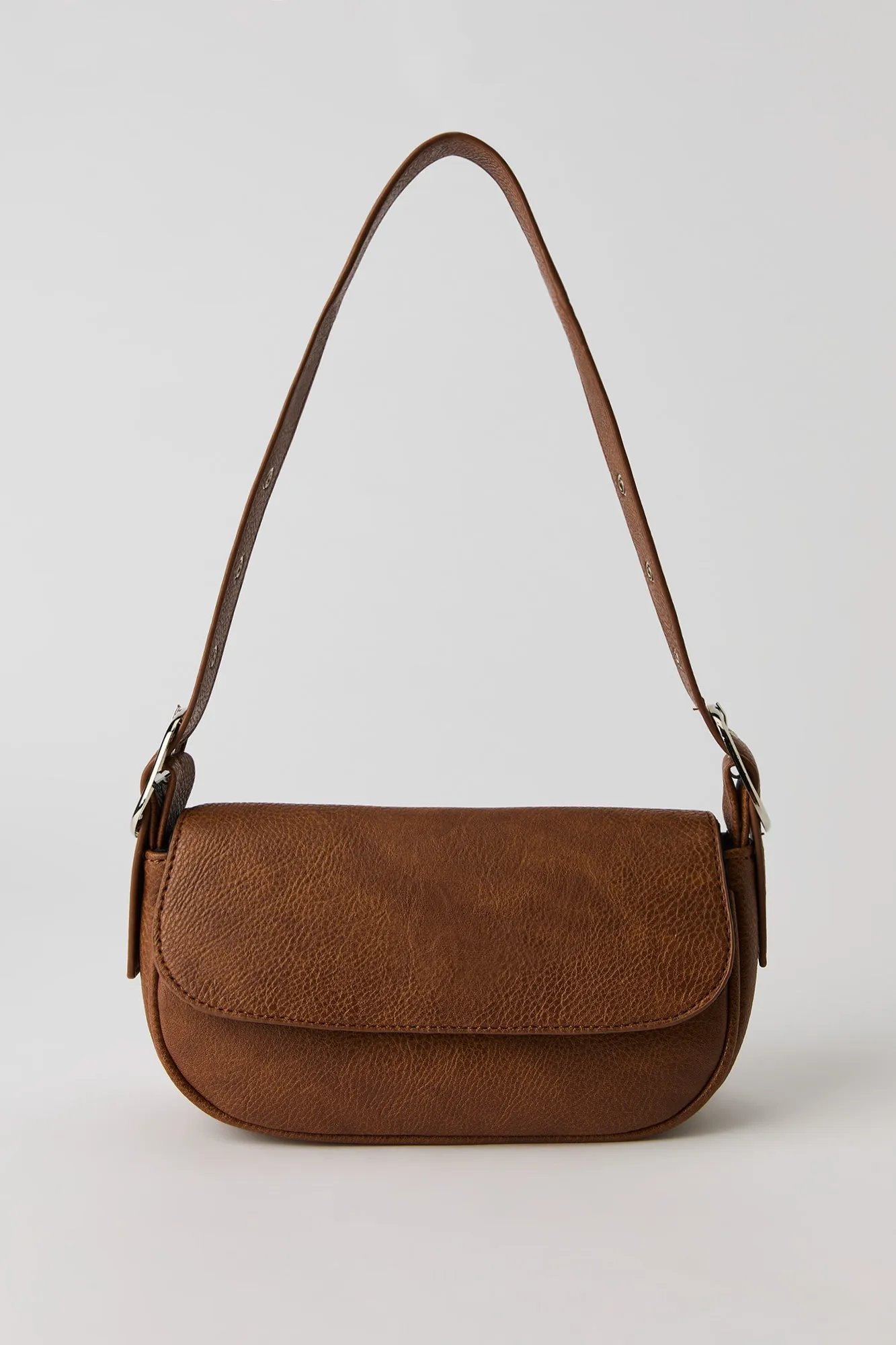 Faux Leather Shoulder Bag sold by Urban Planet product image thumbnail 2