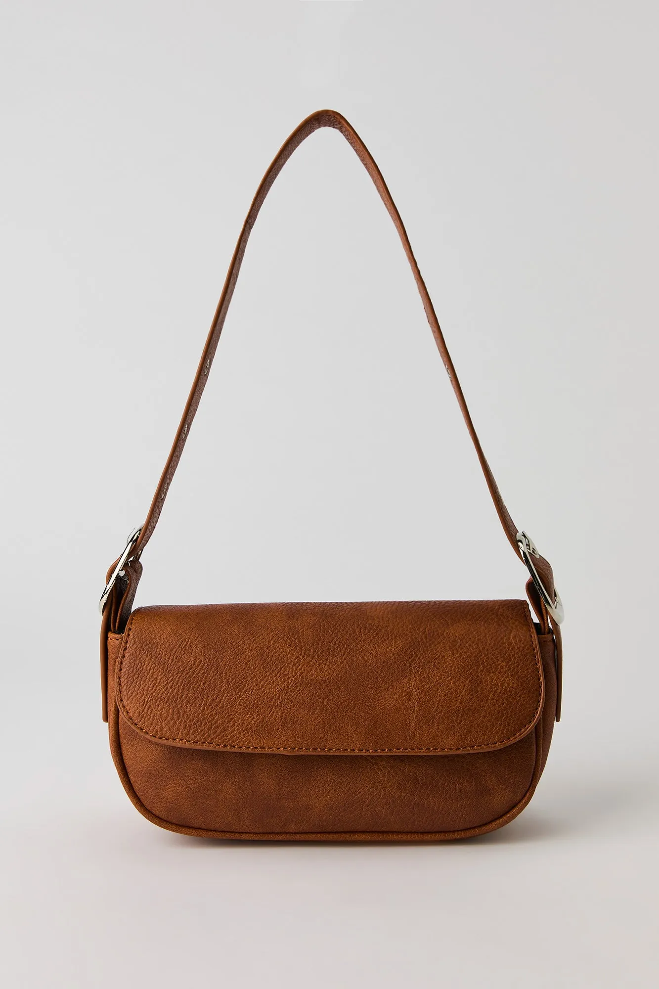 Faux Leather Shoulder Bag sold by Urban Planet product image thumbnail 5