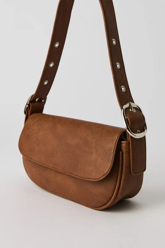 Faux Leather Shoulder Bag sold by Urban Planet