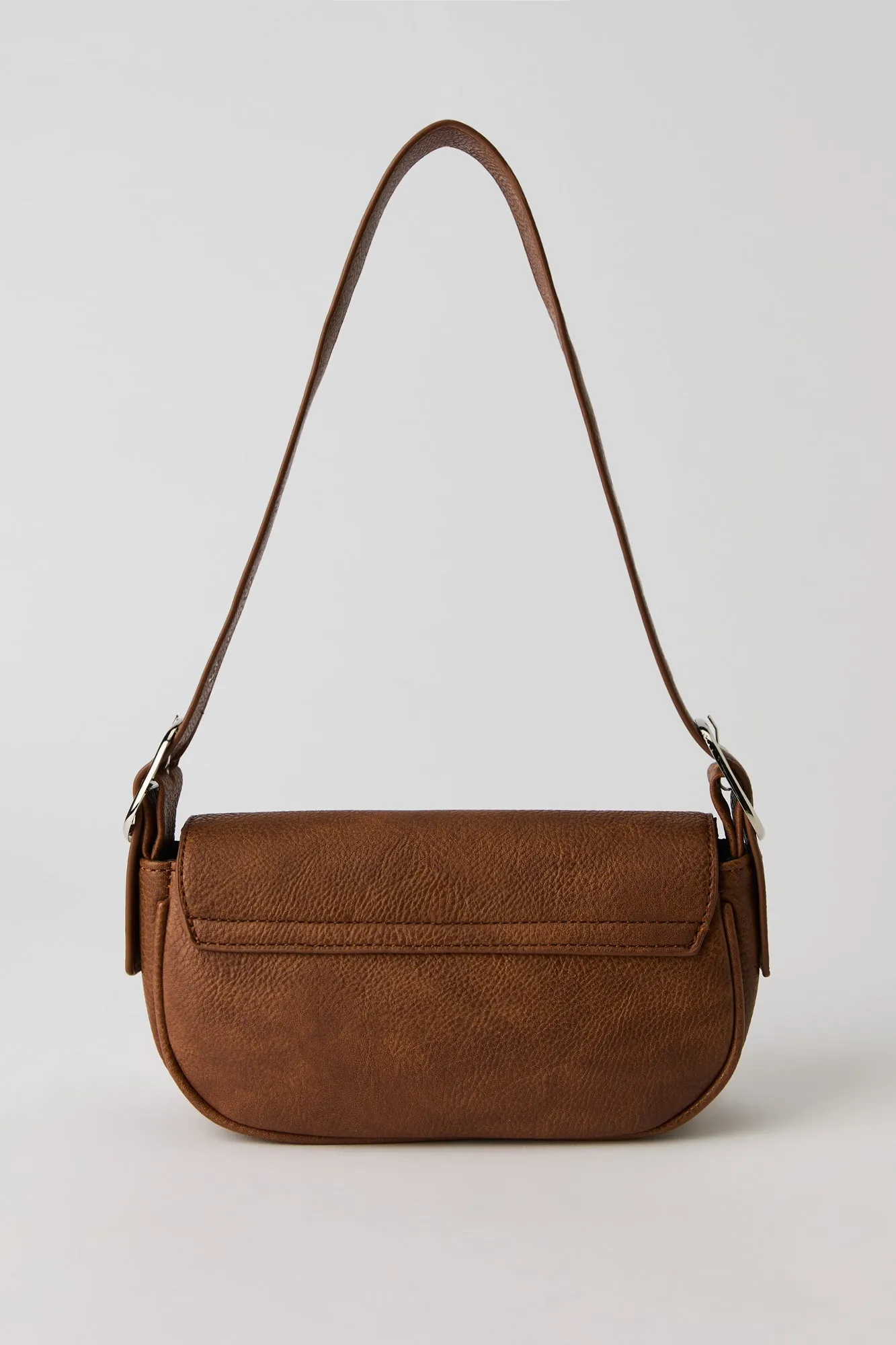 Faux Leather Shoulder Bag sold by Urban Planet product image thumbnail 3