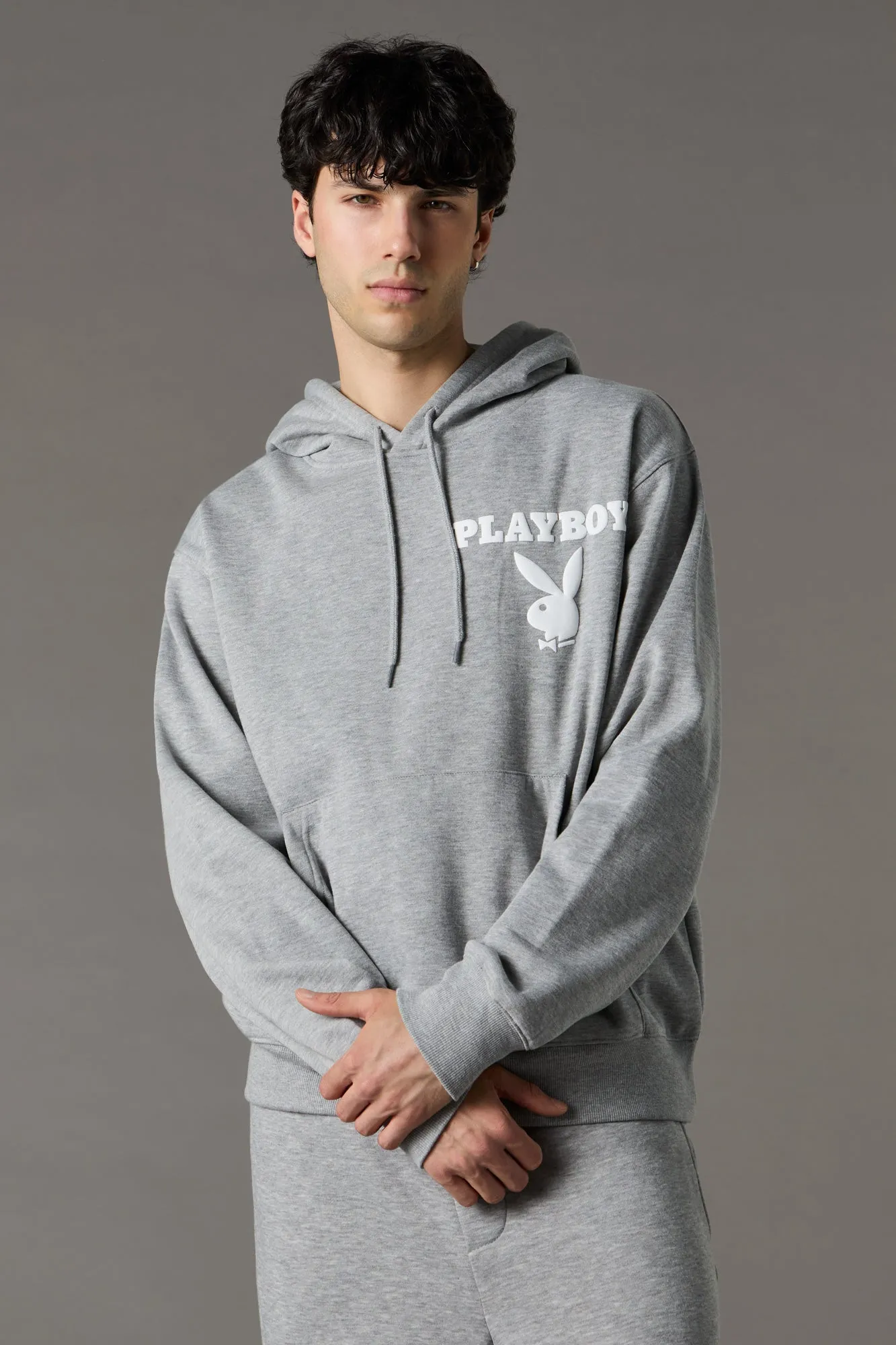 Playboy Puff Print Fleece Hoodie sold by Urban Planet product image thumbnail 2